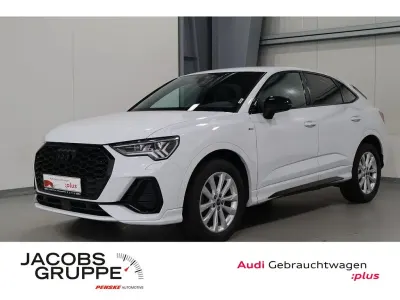 Gebraucht Audi Q3 Sportback S-Line 150 PS (110 kW) 2025 Gletscherweiß metallic SUV