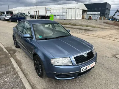 Gebraucht Skoda Superb 193 PS (141 kW) 2006 Blau Limousine