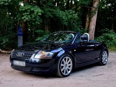 Gebraucht Audi TT Roadster S-Line 180 PS (132 kW) 2004 Schwarz Cabrio