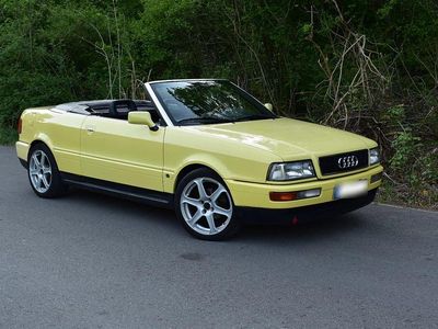 Gebraucht Audi Cabriolet 133 PS (97 kW) 1992 Gelb Cabrio