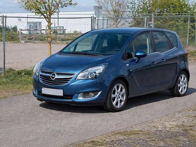 Gebraucht Opel Meriva Edition 95 PS (69 kW) 2015 Blau Van / Kleinbus