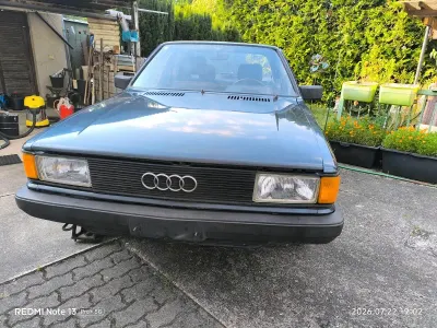 Gebraucht Audi 80 71 PS (52 kW) 1983 Schwarz Limousine