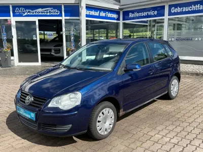 Gebraucht VW Polo Comfortline 64 PS (47 kW) 2007 Blau Kleinwagen
