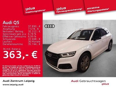 gebraucht Audi Q5 50 TFSI e quattro sport *LED*AHK*Stadt*Tour*