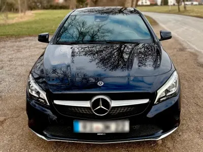 Brugt Mercedes CLA220 170 HK (125 kW) 2018 Blå Sedan
