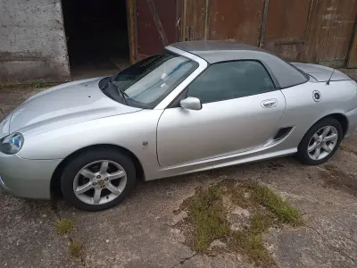 Gebraucht MG TF 136 PS (100 kW) 2003 Silber Cabrio