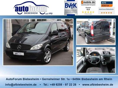 gebraucht Mercedes Vito Mixto 120 CDI lang 1.Hand*AHK*Klima*Alu18"