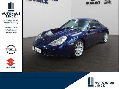 Usata Porsche 911 Carrera Cabriolet 300 CV (220 kW) 2000 Blu Cabrio