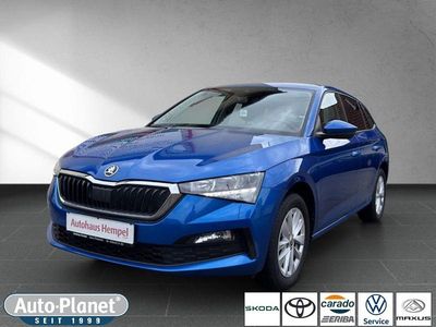 Gebraucht Skoda Scala Tour 110 PS (80 kW) 2024 Raceblau metallic (metallic) Kleinwagen