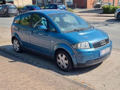 Brugt Audi A2 75 HK (55 kW) 2002 Blå Hatchback