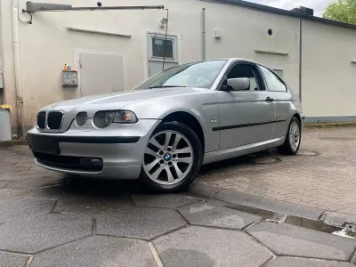 Gebraucht BMW 316 Compact 116 PS (85 kW) 2003 Silber Kleinwagen