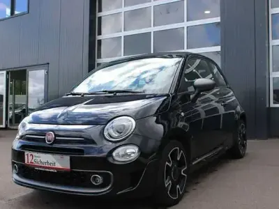 Gebraucht Fiat 500S S 86 PS (63 kW) 2018 Vesuvio schwarz Cabrio