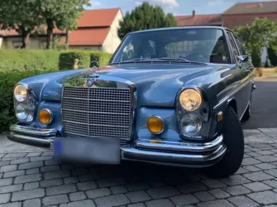 Brugt Mercedes W108 200 HK (147 kW) 1972 Blå Sedan