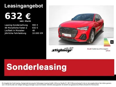 Gebraucht Audi Q3 Sportback S-Line 245 PS (180 kW) 2025 Progressivrot metallic SUV