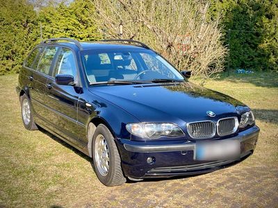 Gebraucht BMW 316 116 PS (85 kW) 2005 Blau Kombi