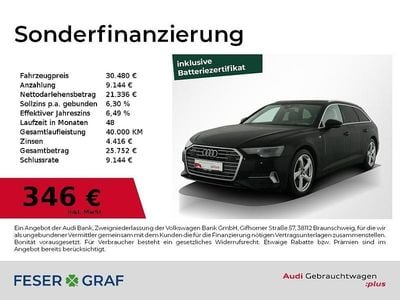 Gebraucht Audi A6 S-Line 299 PS (219 kW) 2022 Brillantschwarz Kombi