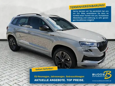 Neu Skoda Karoq SportLine 190 PS (139 kW) 2026 Steelgrau SUV