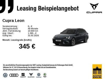 Neu Cupra Leon 204 PS (150 kW) 2026 Grau Limousine