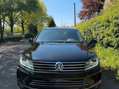 Brugt VW Touareg R-line 262 HK (192 kW) 2016 Sort SUV