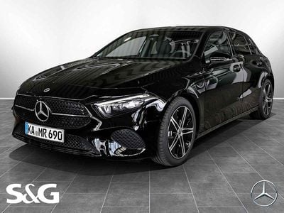 Gebraucht Mercedes A200 AMG 163 PS (119 kW) 2025 Unilack nachtschwarz Limousine