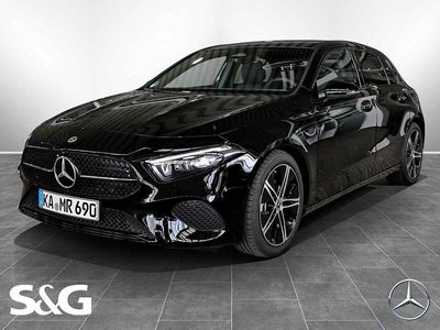Unilack nachtschwarz Gebraucht 2025 Mercedes A200 AMG Limousine | 33.199 € (Fairer Preis)