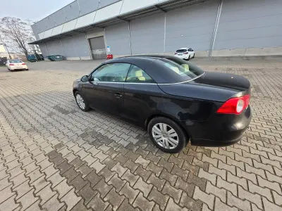 Brugt VW Eos 105 HK (77 kW) 2006 Sort Cabriolet