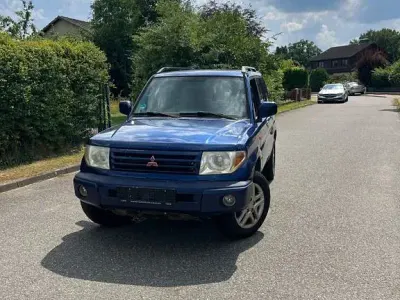Gebraucht Mitsubishi Pajero 116 PS (85 kW) 2003 Blau SUV