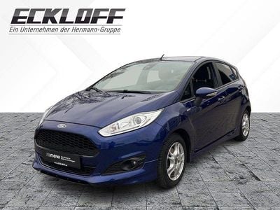 Blau Gebraucht 2017 Ford Fiesta ST-Line Kleinwagen | 10.592 € (Fairer Preis)