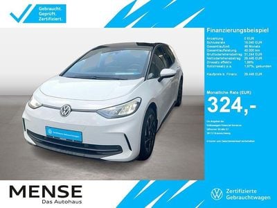 Gebraucht VW ID.3 Pro 150 kW (204 PS) 2024 Gletscherweiß Kleinwagen