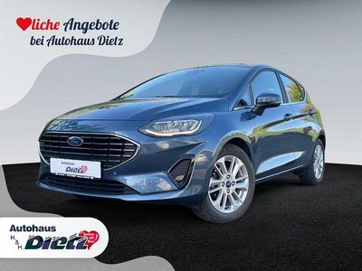 Usata Ford Fiesta Titanium 101 CV (74 kW) 2022 Blu Utilitaria