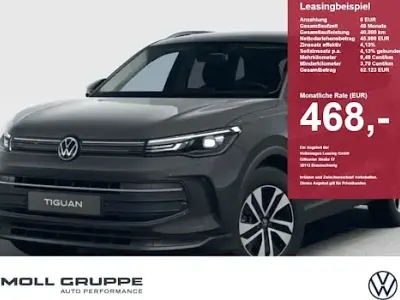 Neu VW Tiguan 150 PS (110 kW) 2026 Grau SUV