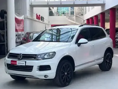 Gebraucht VW Touareg 245 PS (180 kW) 2013 Weiß SUV