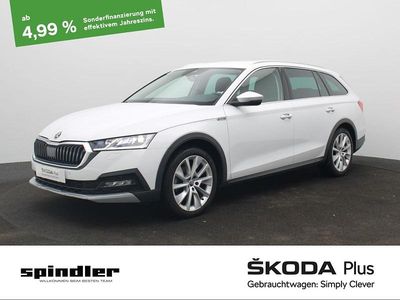 Gebraucht Skoda Octavia 190 PS (139 kW) 2022 Moonweiß perleffekt Kombi