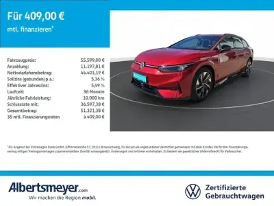 Gebraucht VW ID.7 Pro 210 kW (286 PS) 2025 Rot Kombi