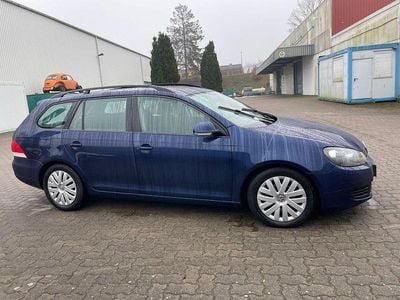 Blau Gebraucht 2010 VW Golf VI Trendline Kleinwagen | 3.400 € (Superpreis)