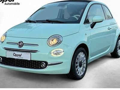 Colore esterno (lattementa grün) Gebraucht 2018 Fiat 500C Lounge Cabrio | 10.499 € (Superpreis)