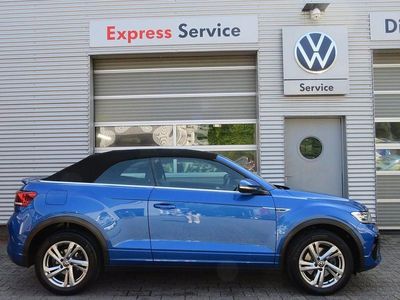 Second-hand VW T-Roc Cabriolet R-line 150 CP (110 kW) 2022 Albastru Cabrio