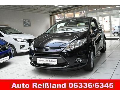Gebraucht Ford Fiesta Titanium 82 PS (60 kW) 2009 Schwarz Kleinwagen