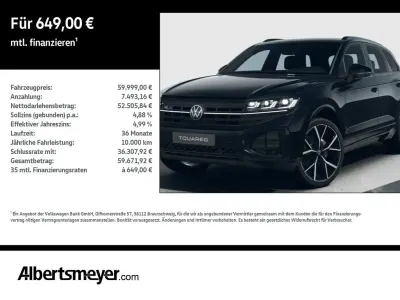 Usata VW Touareg R-line 286 CV (210 kW) 2023 Nero SUV