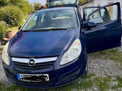 Gebraucht Opel Corsa Edition 80 PS (58 kW) 2009 Blau Kleinwagen