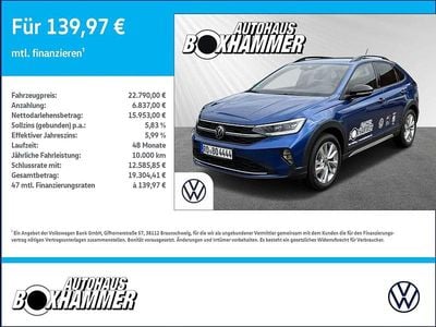 Reef blue metallic Gebraucht 2023 VW Taigo Move SUV | 22.790 € (Fairer Preis)