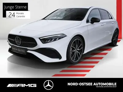Gebraucht Mercedes A200 AMG 163 PS (119 kW) 2025 Polarweiß uni Limousine