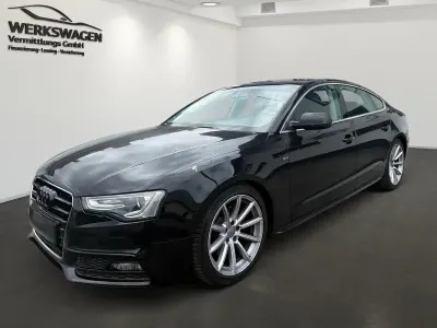 Gebraucht Audi A5 Sportback S-Line 145 PS (106 kW) 2015 Schwarz Kleinwagen
