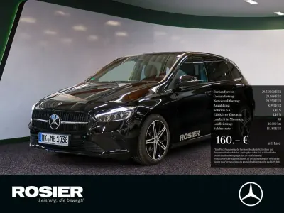 Begagnad Mercedes B180 Advanced 136 HK (100 kW) 2025 Svart Minibuss