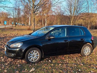 Gebraucht VW Golf VI Style 122 PS (89 kW) 2011 Schwarz Kleinwagen