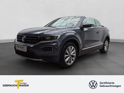 Gebraucht VW T-Roc Cabriolet Style 150 PS (110 kW) 2021 Grau Cabrio
