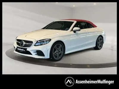 Gebraucht Mercedes C300 AMG 258 PS (189 kW) 2019 Weiß Cabrio