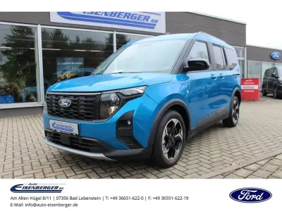 Neu Ford Tourneo Courier Active 125 PS (91 kW) 2025 Digital aqua blue Van / Kleinbus