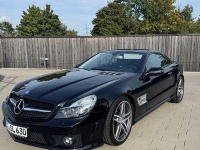 Second-hand Mercedes SL63 AMG AMG 525 CP (386 kW) 2009 Negru Cabrio