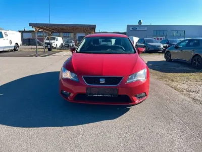 Second-hand Seat Leon Ecomotive 110 CP (80 kW) 2015 Roșu Berlinǎ